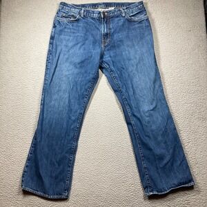 Martin + Osa Jeans Men's 38x30 Blue Medium Wash Boot‎ Cut Cotton Western Rodeo